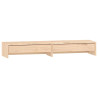Soporte para monitor madera maciza de pino 100x27x15 cm 2