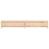 Soporte para monitor madera maciza de pino 100x27x15 cm 5