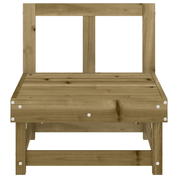 Sofá de centro para jardim madeira de pinho impregnada M 3