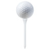 Tees de golfe 1000 pcs 83 mm bambu branco 2