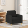 Sillón de tela negro 60 cm 1