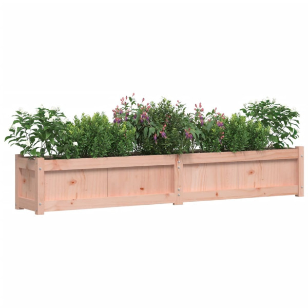 Jardinera de madera maciza Douglas 180x31x31 cm M 4