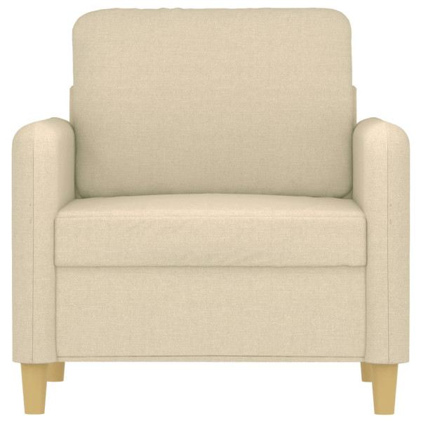 Poltrona 60 cm tecido cor creme M 3