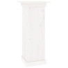 Soporte para plantas madera maciza de pino blanco 40x40x90 cm 2
