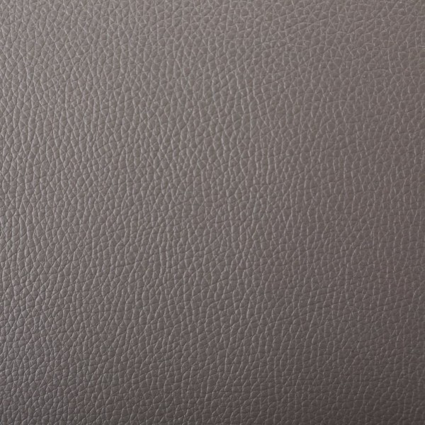 Sillón para la televisión de cuero sintético gris M 3