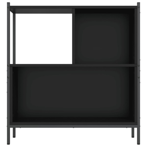 Estantería madera de ingeniería negro 72x28x77.5 cm M 5