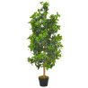 Planta artificial árbol de laurel con macetero 120 cm verde 1