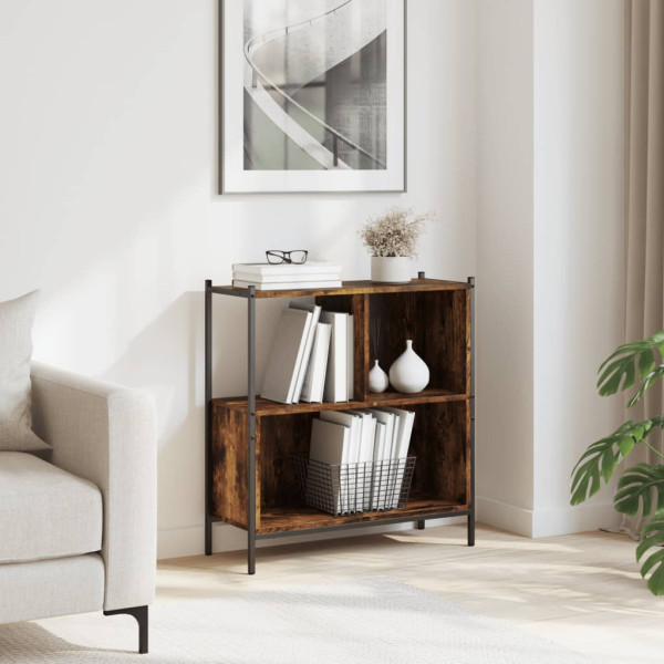 Estante 72x28x77.5 cm derivados de madeira carvalho fumado M 3