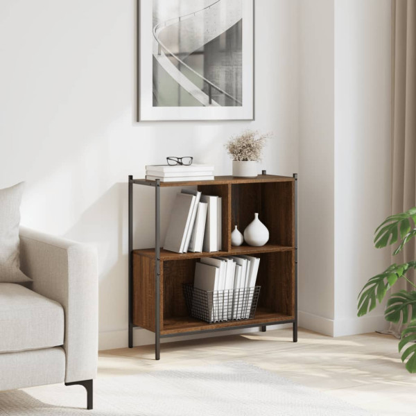 Estante 72x28x77.5 cm derivados de madeira carvalho castanho M 3