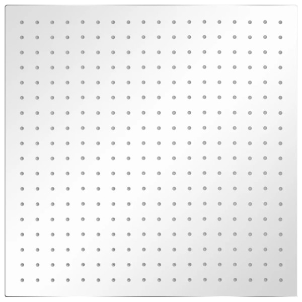 Cabeça de chuveiro quadrada em aço inoxidável 50x50 cm M 2