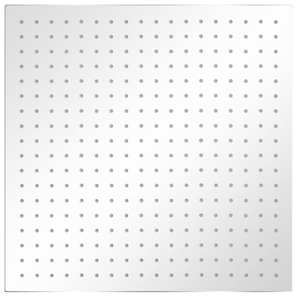 Cabezal de ducha efecto lluvia 2 uds acero inoxidable 50x50 cm M 2