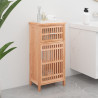 Mueble de baño madera maciza de nogal 42x29x82 cm 1