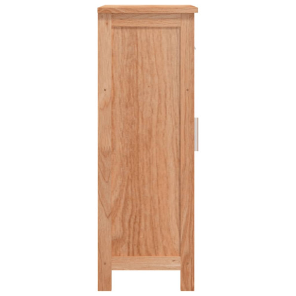 Mueble de baño madera maciza de nogal 42x29x82 cm M 5