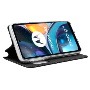 Funda COOL Flip Cover para Motorola Moto G22 Liso Negro H