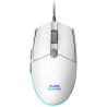 Ratón gaming mars gaming mmgw/ hasta 3200dpi/ blanco 1