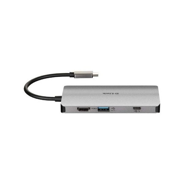 Docking USB tipo-C D-Link DUB-M810 gris M 3