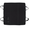 Capa de assento traseiro de carro para animais 148x142 cm preto 3
