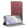 Funda COOL Flip Cover para Samsung S921 Galaxy S24 Liso Burgundy 1