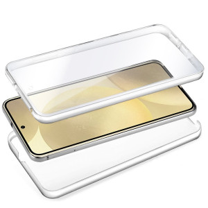 Funda COOL Silicona 3D para Samsung S926 Galaxy S24 Plus (Transparente Frontal + Trasera) H