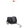 Remolque para bicicleta hierro negro 30 kg 2