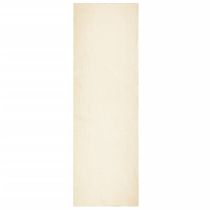 Tapete de cabelo curto suave e lavável HUARTE creme 80x250 cm H