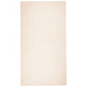 Alfombra de pelo corto suave lavable HUARTE beige 80x150 cm 2