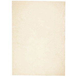 Tapete de cabelo curto suave lavável HUARTE creme 240x340 cm H