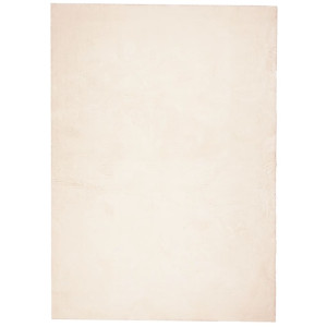 Tapete de cabelo curto suave lavável HUARTE beige 240x340 cm H