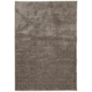 Alfombra pelo largo aspecto brillante ISTAN gris 160x230 cm H