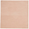 Tapete pelo curto macio e lavável HUARTE 200x200 cm rosa-pálido 2
