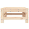 Taburete de jardín madera maciza de pino 3