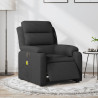 Sillón reclinable de masaje eléctrico tela negro 1