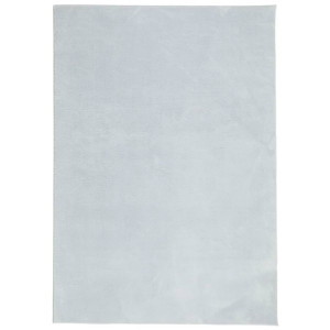 Tapete pelo curto macio e lavável HUARTE 120x170 cm azul H