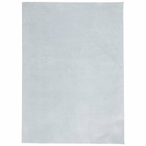 Tapete pelo curto macio e lavável HUARTE 200x280 cm azul H