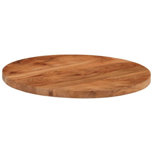 Tablero de mesa redondo madera maciza de acacia Ø50x3.8 cm M 3