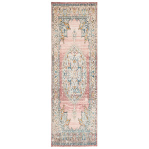 Tapete de interior e exterior design vintage ARBIZU 80x250 cm H
