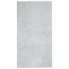 Alfombra de pelo corto suave lavable HUARTE gris 80x150 cm 2