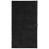 Tapete de cabelo curto suave e lavável HUARTE preto 60x110 cm 2