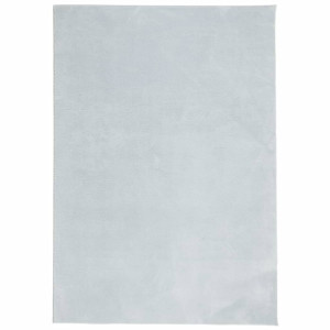 Tapete pelo curto macio e lavável HUARTE 160x230 cm azul H