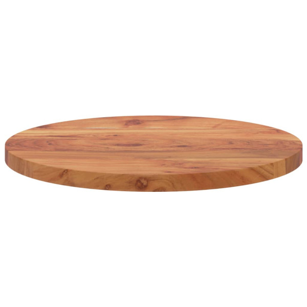 Tablero de mesa redondo madera maciza de acacia Ø40x3.8 cm M 4