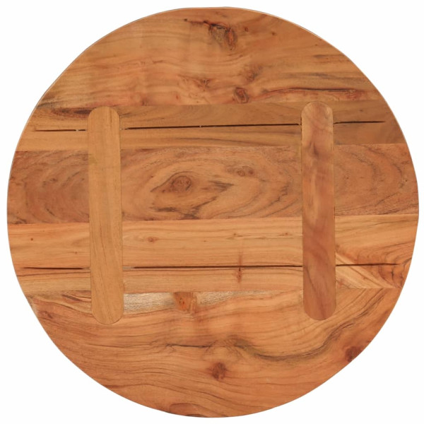 Tablero de mesa redondo madera maciza de acacia Ø40x3.8 cm M 5