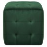 Mesas de cabeceira 2 pcs 30x30x30 cm veludo verde 3