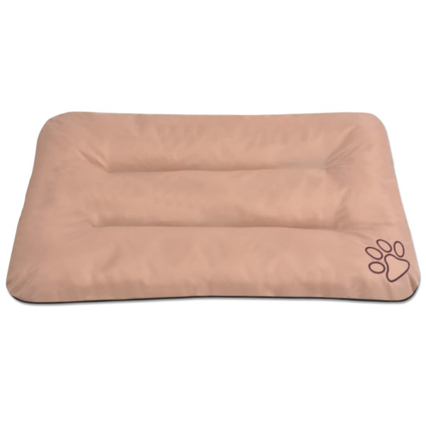 Colchón para perro tamaño L beige M 2