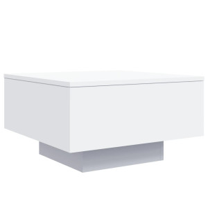 Mesa de centro 55x55x31 cm derivados de madeira branco H