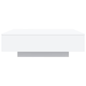 Mesa de centro 100x100x31 cm derivados de madeira branco H