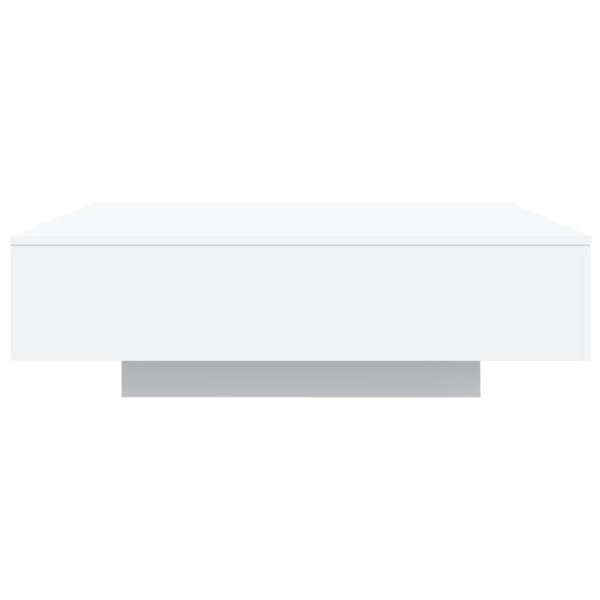 Mesa de centro 100x100x31 cm derivados de madeira branco M 2