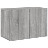 Mueble para TV de pared gris Sonoma 60x30x41 cm 2