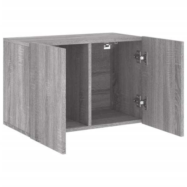 Mueble para TV de pared gris Sonoma 60x30x41 cm M 5