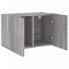 Móvel de parede para TV 60x30x41 cm cinzento sonoma 5