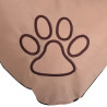 Colchón para perro tamaño XL beige 3